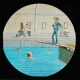 Representing a Swimming Bath, with a masher on the spring board smoking, a bather wishes for a light for his Cigarette