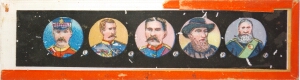 [Five portraits of Anglo-Boer War leaders]
