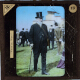 slide image -- Lord Rothschild in Tattersall's Enclosure