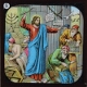 slide image -- Christ drives away the sellers from the Temple