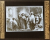 Rembrandt, Der Zinsgroschen. Radierung.