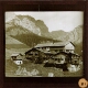 [Group of chalet-style buildings in mountain landscape]