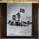 Amundsen: Oscar Wisting with his dogs at the South Pole