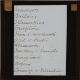 [Handwritten list of occupations]