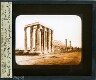 Athènes, Grèce. Temple de Jupiter Olympien & Acropole
