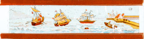 [Ships in the sea and harbour]