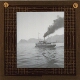 [Steamship moving in sea or fjord]