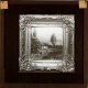 [Photograph of framed painting showing rural scene]
