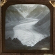[Glacier in mountain landscape]