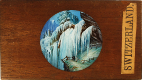 Frozen waterfall in mountains – alternative version ‘b’