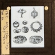 Matz, Kreta Mykene Troja, Tafel 90 -- Goldschmuck aus den Schachtgäbern der Burg von Mykene