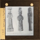 Beazley and Ashmore, Figs 9,10,11 -- Colossal stone king / Ivory priest / Ivory statuette of a woman
