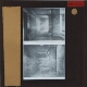 [Two views of interior of unidentified tomb]