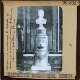 slide image -- Monument containing the Deposit of Historical Documents relating to Columbus, Municipal Palace, Genoa