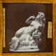 Bacchante, marble statue, by A. Rondoni, Italy