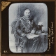 slide image -- President Kruger, Portrait from Raad Saal