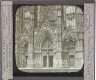 Cathédrale de Tours, Portail – Image inverted to correct view