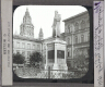 Mayence. Statue de Gutenberg et la Cathédrale – Image inverted to correct view