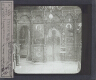 Intérieur d’une chapelle au couvent de Vatopédi, avec les sculptures du Ve siècle – Image inverted to correct view