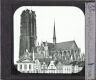 Malines. Grand Place et Eglise de St Rombaut – Image inverted to correct view