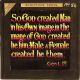 So God created Man in His own image. Gen. i. 27