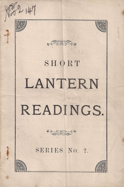 Short lantern readings 2 (c.1887)