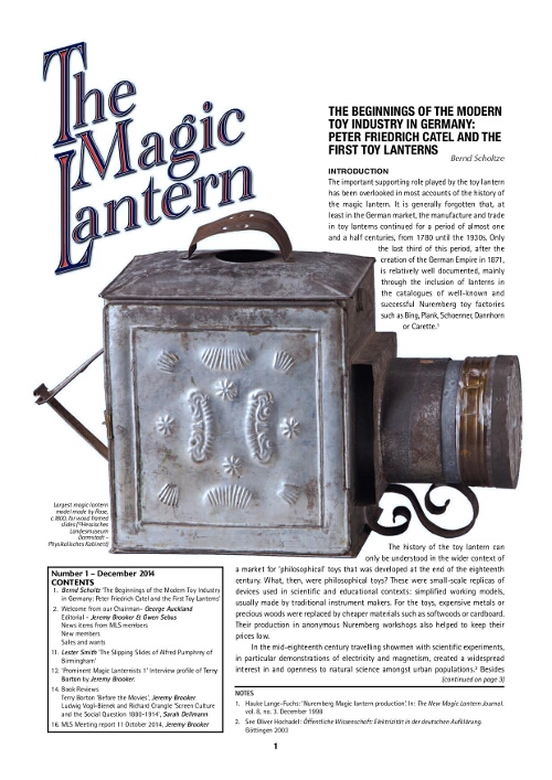 The Magic Lantern number 1